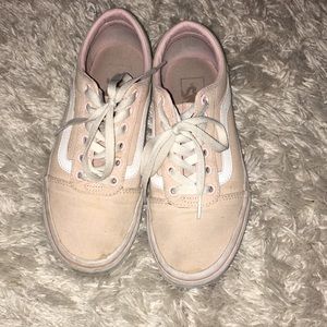 Pink old school vans